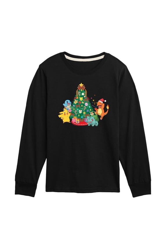- Holiday Designs - Youth Long Sleeve Graphic T-Shirt