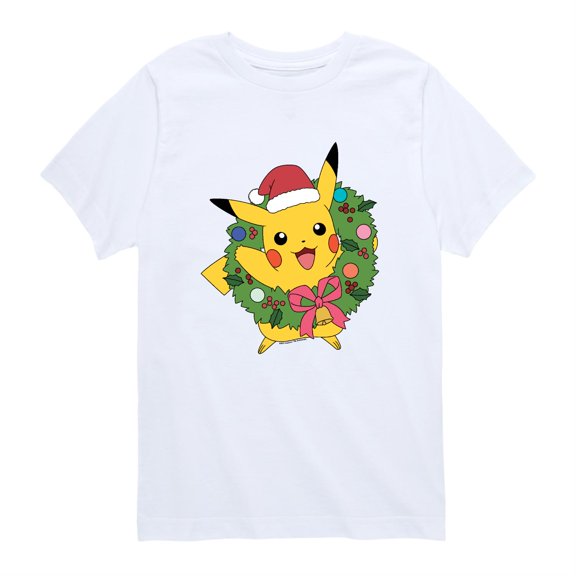 Pokémon - Holiday Designs - Youth Short Sleeve Graphic T-Shirt