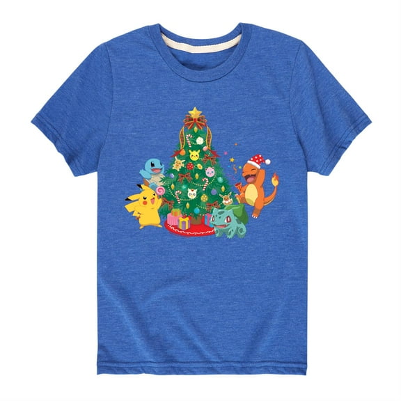 Pokémon - Holiday Designs - Youth Short Sleeve Graphic T-Shirt