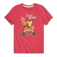 thumbnail image 1 of Pokémon - Holiday Designs - Youth Short Sleeve Graphic T-Shirt, 1 of 1