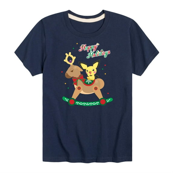 Pokémon - Holiday Designs - Youth Short Sleeve Graphic T-Shirt
