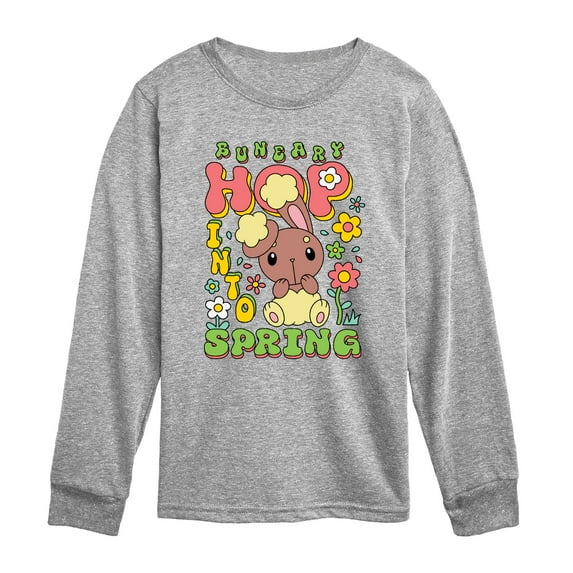 Pokémon - Hop Into Spring - Youth Long Sleeve Graphic T-Shirt