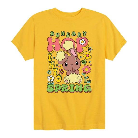 Pokémon - Hop Into Spring - Youth Short Sleeve Graphic T-Shirt