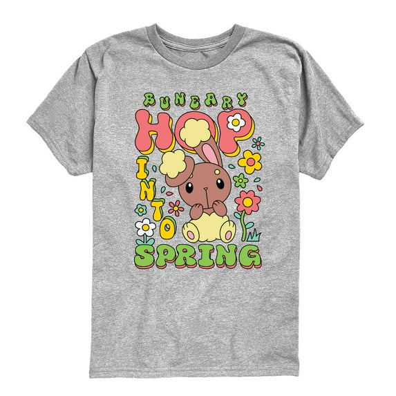 Pokémon - Hop Into Spring - Youth Short Sleeve Graphic T-Shirt