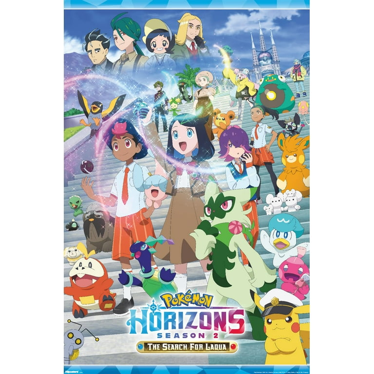 Pokémon Horizons: Season 2 - Key Art Wall Poster, 22.375
