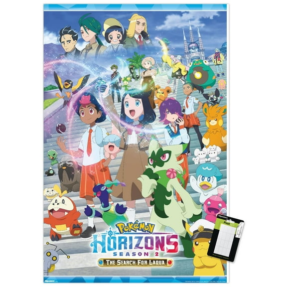 Pokémon Horizons: Season 2 - Key Art Wall Poster, 22.375" x 34"