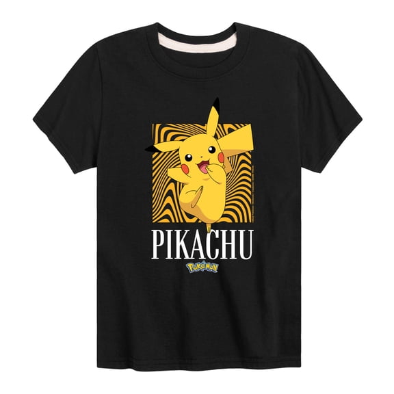 Pokémon - Hypnotic Pikachu Art - Youth Short Sleeve Graphic T-Shirt