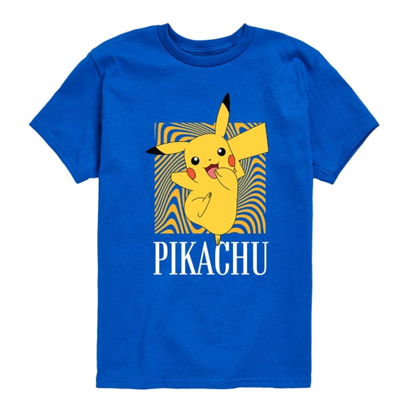 Pokémon - Hypnotic Pikachu Art - Youth Short Sleeve Graphic T-Shirt