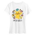 thumbnail image 1 of Pokémon - I'm So Sweet - Women's Short Sleeve Graphic T-Shirt, 1 of 5