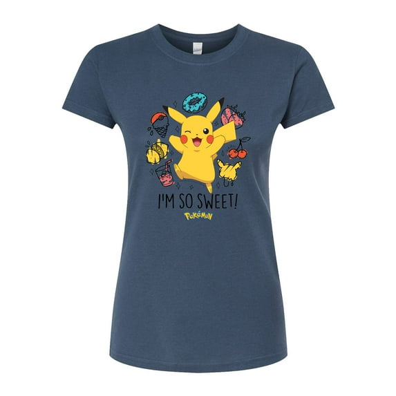 Pokémon - I'm so Sweet - Juniors Fitted Graphic T-Shirt