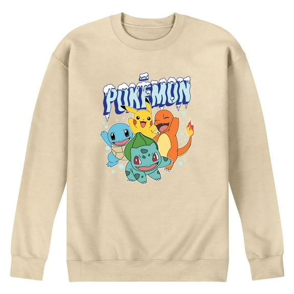 Pokémon - Icey Pokemon - Men's Crew Fleece Sweatshirt