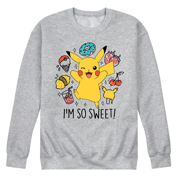 Pokémon - Im So Sweet Pikachu - Men's Crew Fleece Sweatshirt