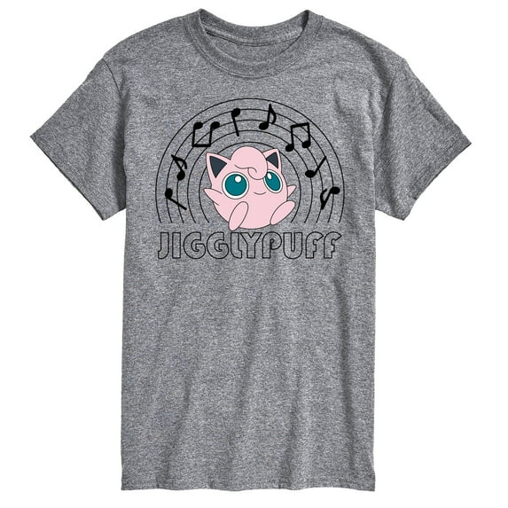 Pokémon - Jigglypuff Music Notes - Men's Short Sleeve Graphic T-Shirt