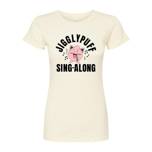 Pokémon - Jigglypuff Sing Along - Juniors Fitted Graphic T-Shirt