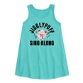 thumbnail image 1 of Pokémon - JiggyPuff Sing Along -  Youth Girls A-line Dress, 1 of 4