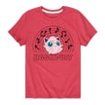 thumbnail image 1 of Pokémon - Jiggypuff Music Notes - Youth Short Sleeve Graphic T-Shirt, 1 of 5