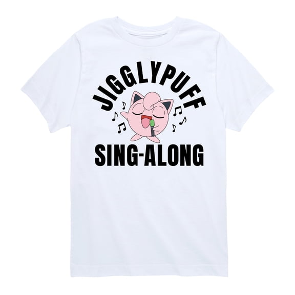 Pokémon - Jiggypuff Sing Along - Youth Short Sleeve Graphic T-Shirt