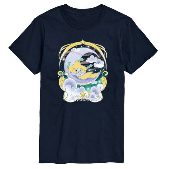 Pokémon - Jirachi Night Sky Frame - Men's Short Sleeve Graphic T-Shirt
