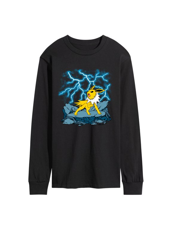Pokémon - Jolteon Lightning Men's Long Sleeve Graphic T-Shirt