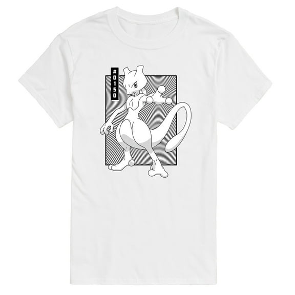 Pokémon - July Mewtwo Manga - Men's Short Sleeve Graphic T-Shirt