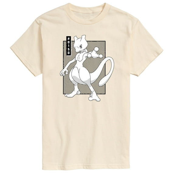 Pokémon - July Mewtwo Manga - Men's Short Sleeve Graphic T-Shirt