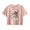 thumbnail image 1 of Pokémon - Just Here For The Food Skwovet - Youth Girls Boxy T-Shirt, 1 of 4
