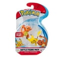 thumbnail image 1 of Pokemon Kanto Battle Figure 2 Pack - Features 2 inch Charmander and Pikachu Battle Figures, 1 of 7