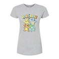 thumbnail image 1 of Pokémon - Kanto Starters - Juniors Fitted Graphic T-Shirt, 1 of 5