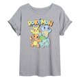 thumbnail image 1 of Pokémon - Kanto Starters - Juniors Ideal Flowy Muscle T-Shirt, 1 of 5