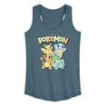 thumbnail image 1 of Pokémon - Kanto Starters - Women's Racerback Tank Top, 1 of 5