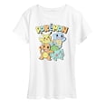 thumbnail image 1 of Pokémon - Kanto Starters - Women's Short Sleeve Graphic T-Shirt, 1 of 5