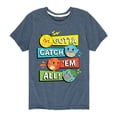 thumbnail image 1 of Pokémon - Kanto Starters - Youth Short Sleeve Graphic T-Shirt, 1 of 5