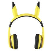 eKids, Pok mon, Bluetooth Headphones with Cord Option, Children Ages 6 and up, Over-Ear Headphones