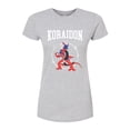 thumbnail image 1 of Pokémon - Koraidon Collegiate - Juniors Fitted Graphic T-Shirt, 1 of 5