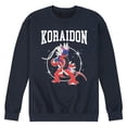 thumbnail image 1 of Pokémon - Koraidon Collegiate - Men's Crew Neck Fleece Pullover, 1 of 5