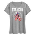 thumbnail image 1 of Pokémon - Koraidon Collegiate - Women's Short Sleeve Graphic T-Shirt, 1 of 5