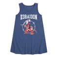 thumbnail image 1 of Pokémon  - Koraidon Collegiate - Youth Girls A-line Dress, 1 of 5