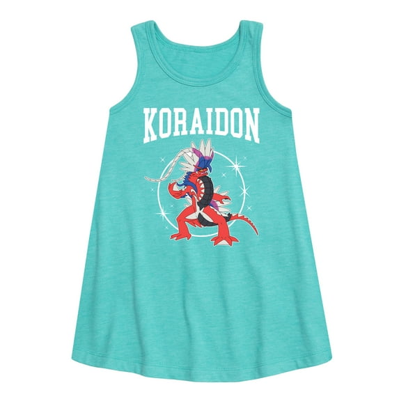 Pokémon - Koraidon Collegiate - Youth Girls A-line Dress