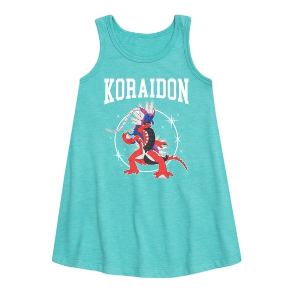 Pokémon - Koraidon Collegiate - Youth Girls A-line Dress