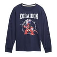 thumbnail image 1 of Pokémon - Koraidon Collegiate - Youth Long Sleeve Graphic T-Shirt, 1 of 5