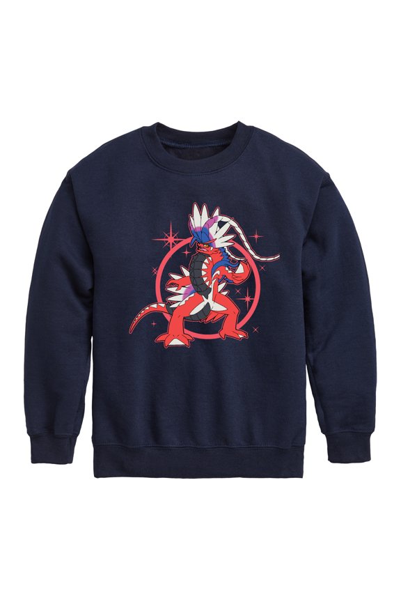 Pokémon - Koraidon Elements - Youth Crewneck Fleece Sweatshirt