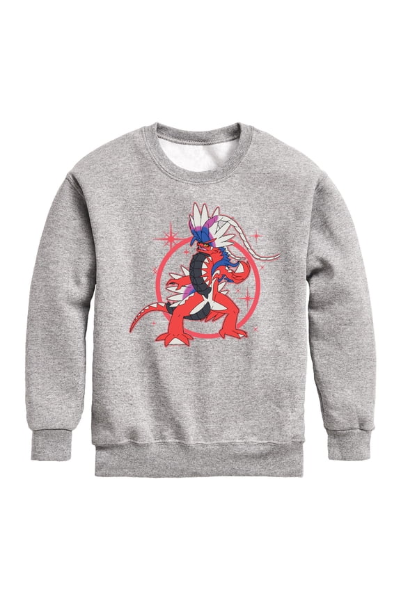Pokémon - Koraidon Elements - Youth Crewneck Fleece Sweatshirt