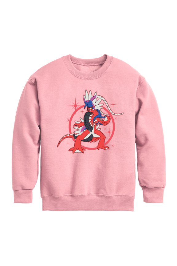 Pokémon - Koraidon Elements - Youth Crewneck Fleece Sweatshirt