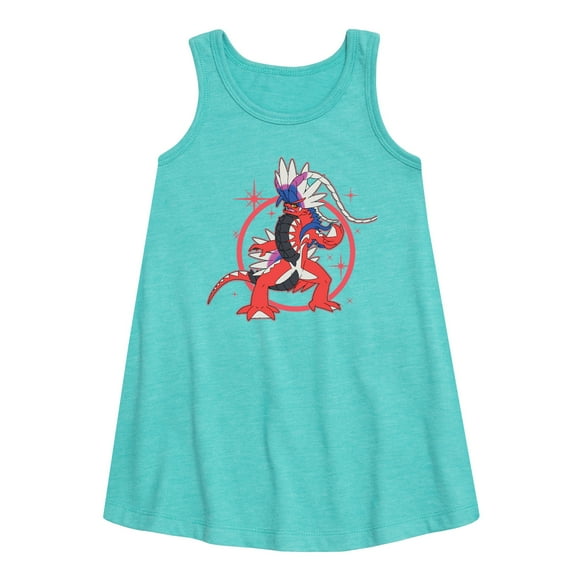 Pokémon  - Koraidon Elements - Youth Girls A-line Dress