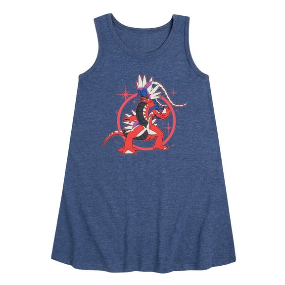 Pokémon  - Koraidon Elements - Youth Girls A-line Dress