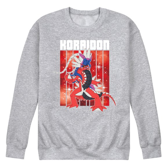 Pokémon - Koraidon Legend - Men's Crew Neck Fleece Pullover