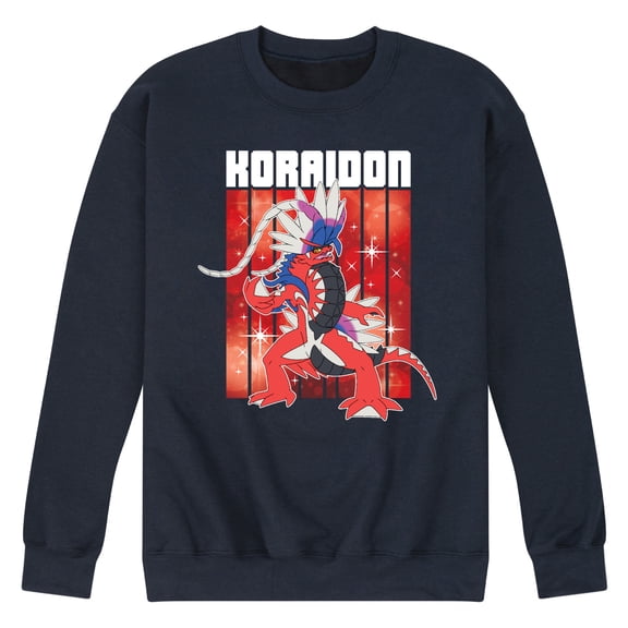 Pokémon - Koraidon Legend - Men's Crew Neck Fleece Pullover