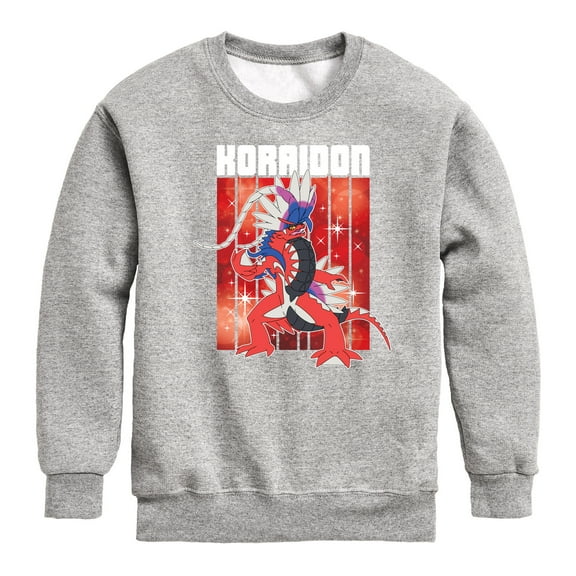 Pokémon - Koraidon Legend - Youth Crewneck Fleece Sweatshirt