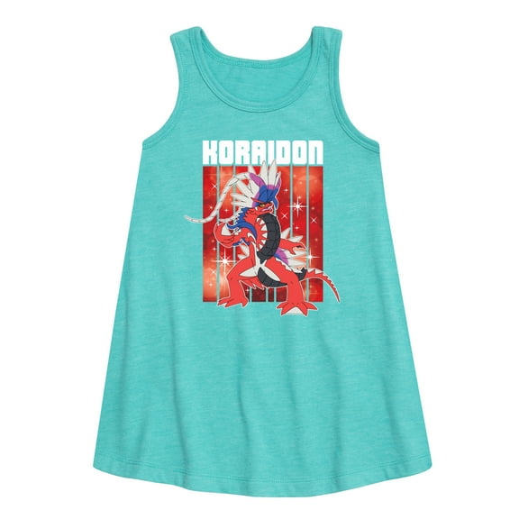 Pokémon  - Koraidon Legend - Youth Girls A-line Dress