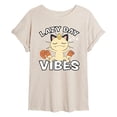 thumbnail image 1 of Pokémon - Lazy Day Vibes Meowth - Juniors Ideal Flowy Muscle T-Shirt, 1 of 5